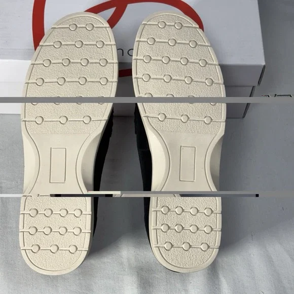 Blondo Alex Waterproof Moc Toe Black Suede Loafers Sneakers Slip On‎ Size 7M NEW - Picture 10 of 12